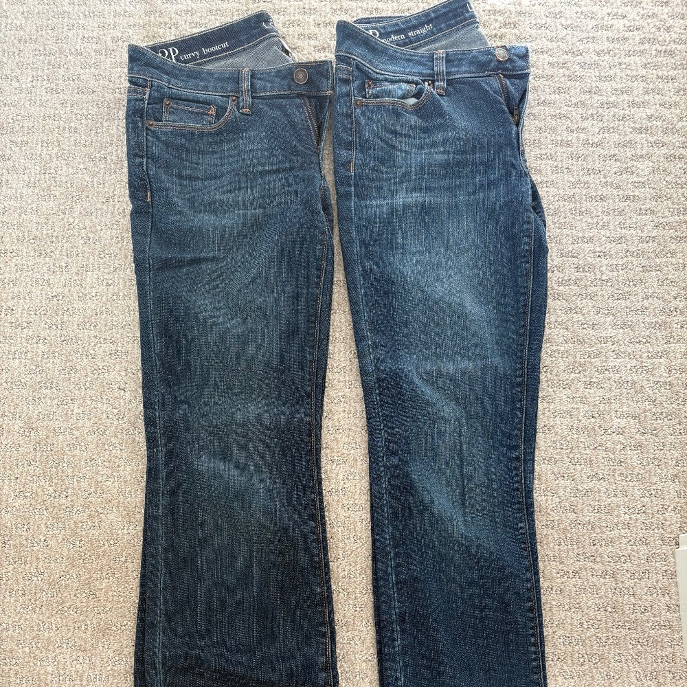 Loft jeans - size 0 - 2 pairs